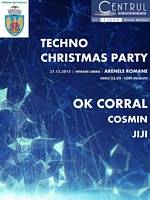 Techno christmas party
