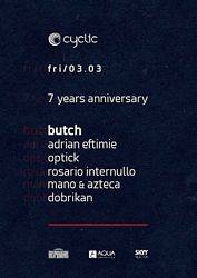  Cyclic 7 years anniversary 